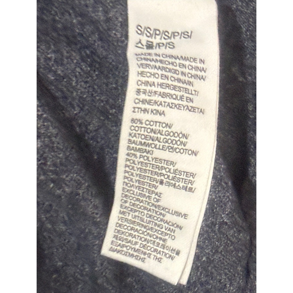Ted Baker Men Charcoal Gray Heather Dressed to Chill Henley Long Sleeve Shirt S - Picture 8 of 8